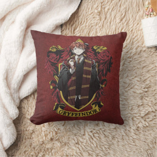 Coussin HARRY POTTER™ | Anime Blason de la Maison Ron Weas