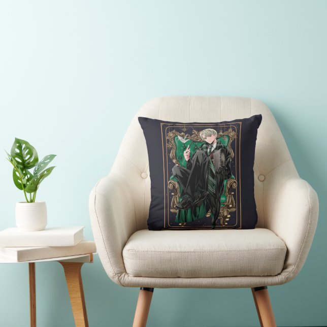 Coussin HARRY POTTER™ | Anime Draco Malfoy Assis (Chaise)