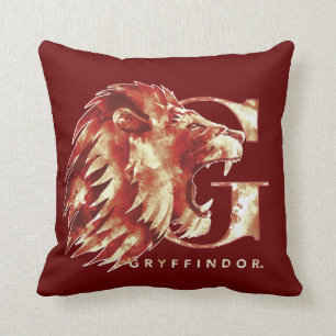 Coussin Harry Potter   Aquarelle Lion GRYFFINDOR™