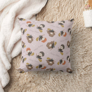 Coussin HARRY POTTER™, Hermione et Ron motif volant