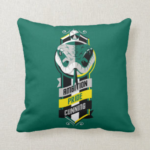 Coussin Harry Potter   SLYTHERIN™ House Traits Sigil