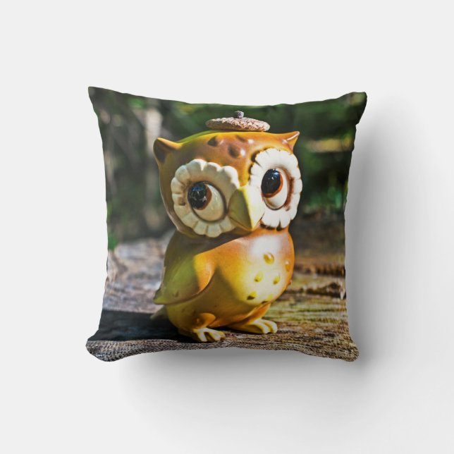 Coussin Harvey the Owl III (Recto)