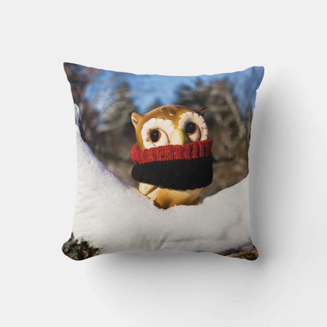 Coussin Harvey the Owl IV (Recto)