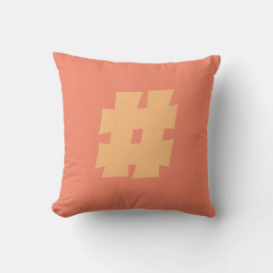 Coussin Hashtag Jeu d'oreiller