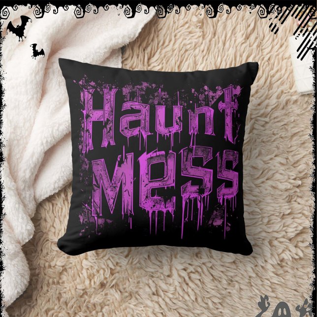 Coussin Haunt Mess | ExDesigner | Halloween (Créateur téléchargé)