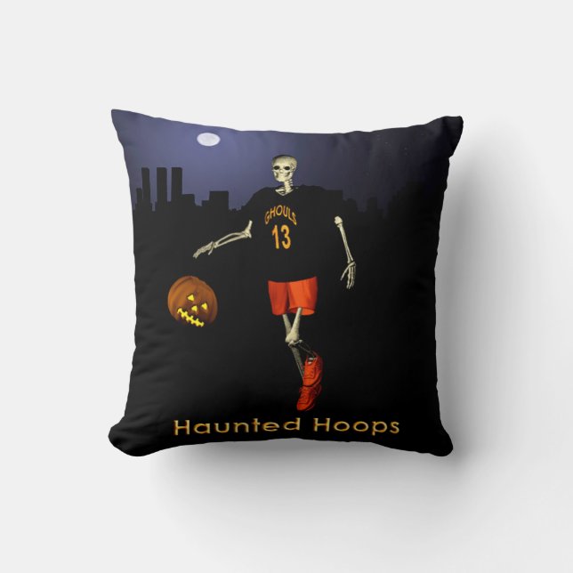 Coussin Haunted Hoops (Recto)