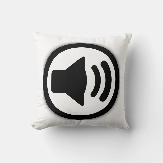 Coussin Haut-parleur audio (Recto)