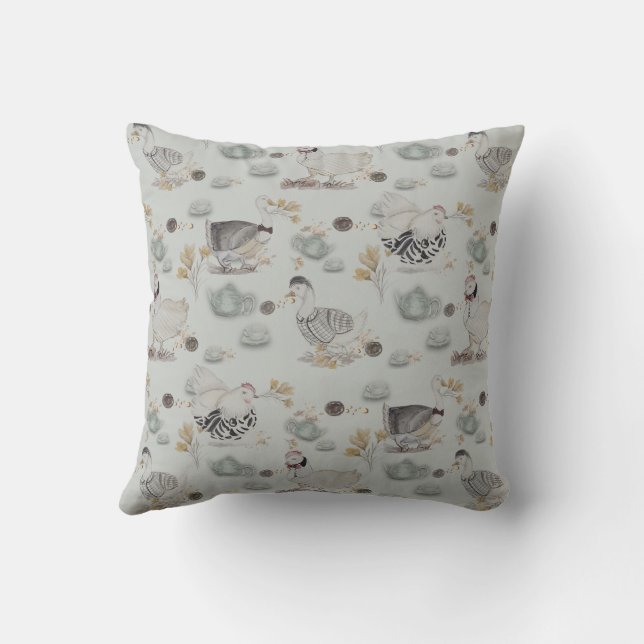 Coussin Haute Couture Print Kidsroom (Verso)