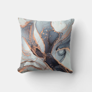 Coussin Haute résolution. Peinture abstraite de luxe