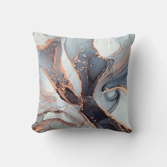 Coussin Haute résolution. Peinture abstraite de luxe (Recto)