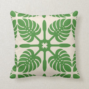 COUSSIN HAWAIIAN QUILT MODERNE - Monstera