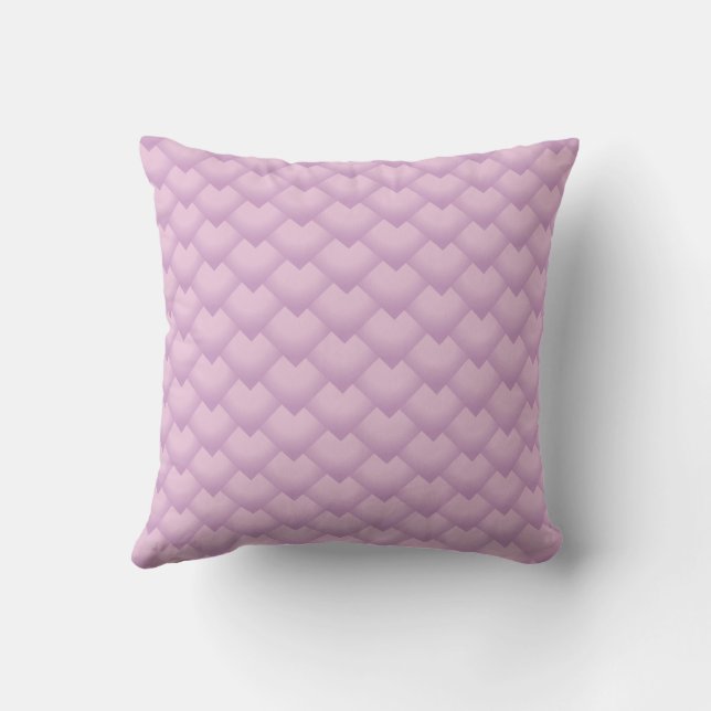 Coussin heart Throw Pillow (Verso)