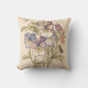 Coussin Heart's-Ease Walberswick par Charles Mackintosh