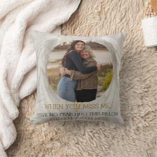 Coussin Heavenly Angel Memorial Pillow with Family Photo