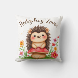 Coussin Hedgehog Lover