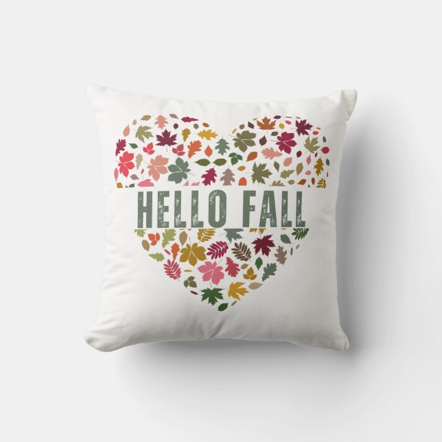 Coussin Hello Fall Art (Recto)