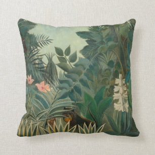 Coussin Henri Rousseau La Jungle Equatoriale
