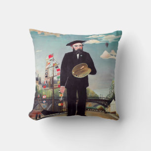 Coussin Henri Rousseau - Moi Portrait-Paysage