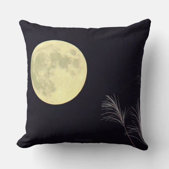 Coussin Herbe des pampas de Japonais 2 (Recto)