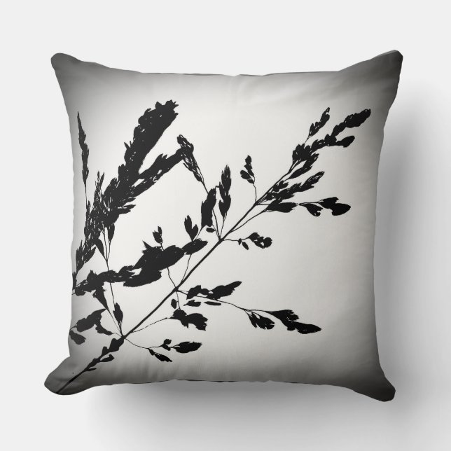 Coussin herbes individuelles sombres (Recto)