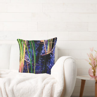 Coussin Herbes tropicales d'étang