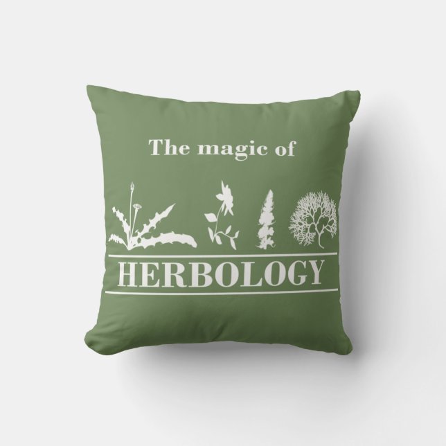 Coussin herbologie (Recto)