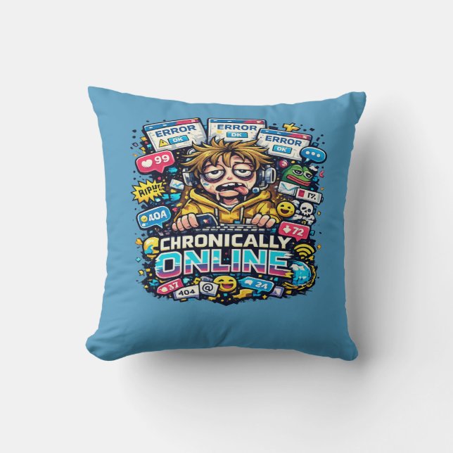 Coussin Héritage d'Internet (Recto)