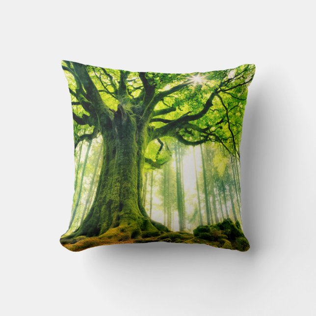 Coussin Hêtre de Ponthus (Recto)