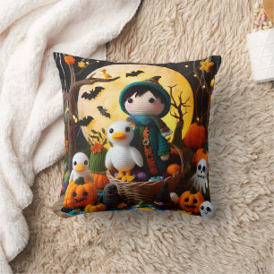 Coussin Heure d'Halloween (Pour lui)
