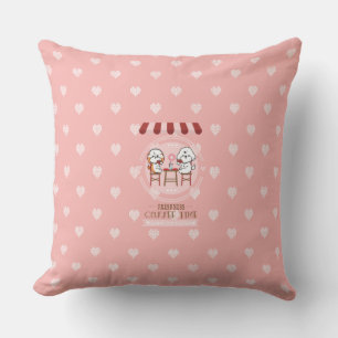 Coussin Heure du café