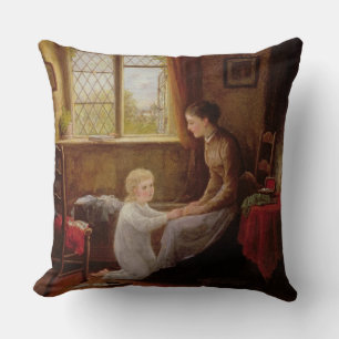 Coussin Heure du coucher, 1890 (huile sur le panneau)