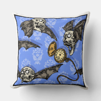 Coussin Heure Pour Les Chauves-Chauves-Chauves - Carré Nig