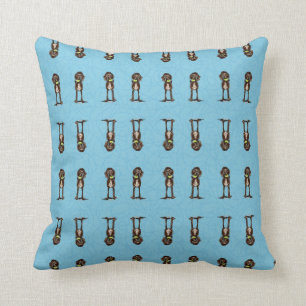 Coussin Heures de récréation allemandes d'indicateur aux
