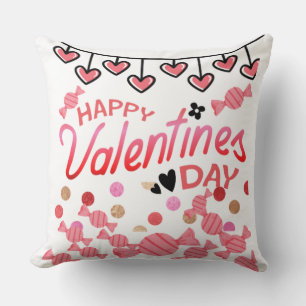Coussin Heureuse Sainte-Valentin