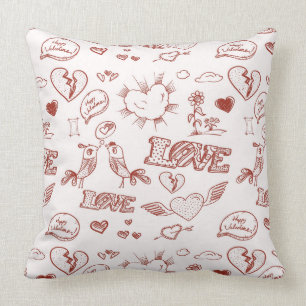 Coussin Heureuse Sainte-Valentin
