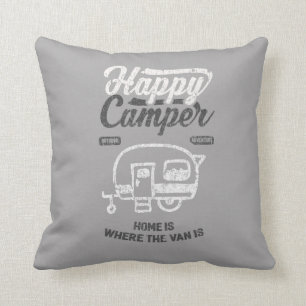 Coussin Heureux accessoires de camping cadeaux de camping
