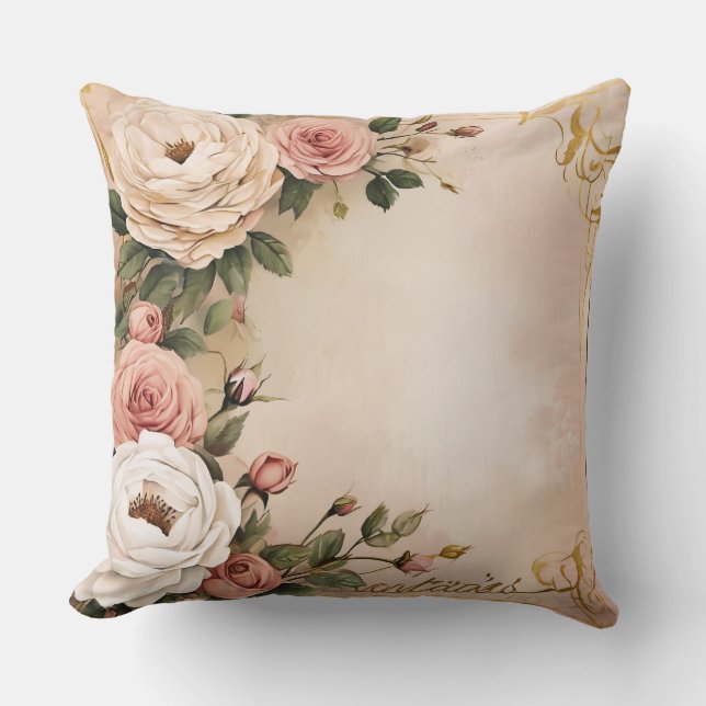 Coussin Heureux de vous avoir  (Recto)