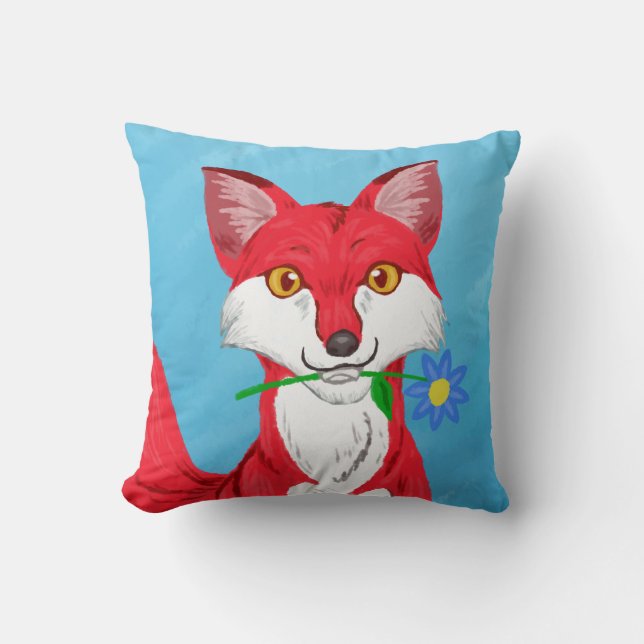 Coussin Heureux Fox (Recto)
