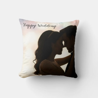 Coussin heureux mariage