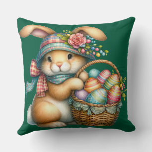 Coussin HEUREUX T-shirt EASTER BUNNY