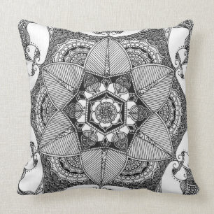 Coussin Hexaflower
