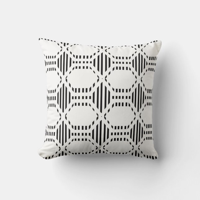 Coussin Hexagone de Lined (Recto)