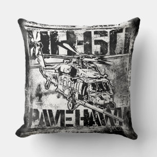 Coussin HH-60 Pave Hawk Throw Pillow