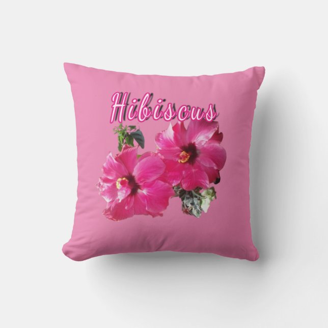 Coussin Hibiscus   (Recto)