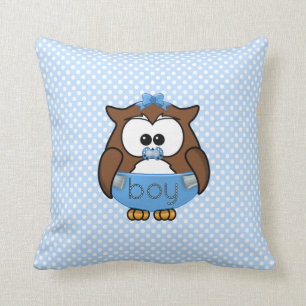 Coussin hibou de bébé