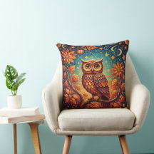 Hibou fantaisiste dans la nuit