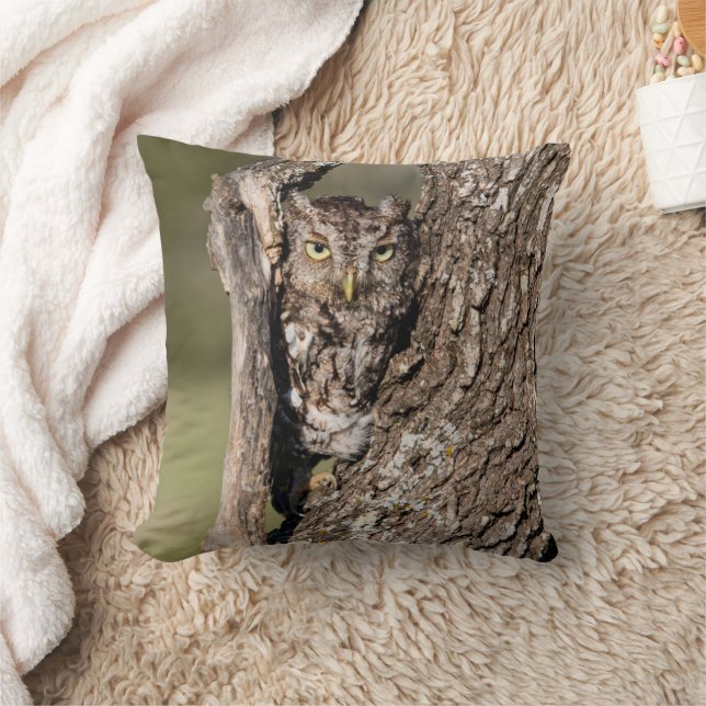 Coussin Hibou petit-duc de l'Est (Couverture)