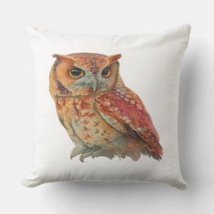 Coussin Hibou sage
