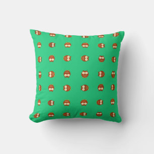 Coussin Hiboux, Motif, dessin animé