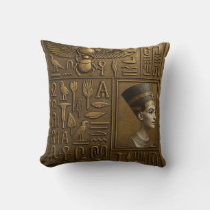 Coussin Hiéroglyphe Queen Thaillow